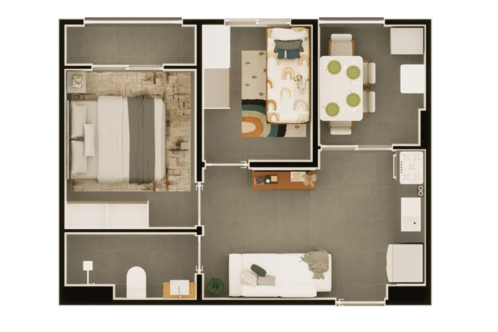 Apartamento, 1 quarto, 28 m² - Foto 11