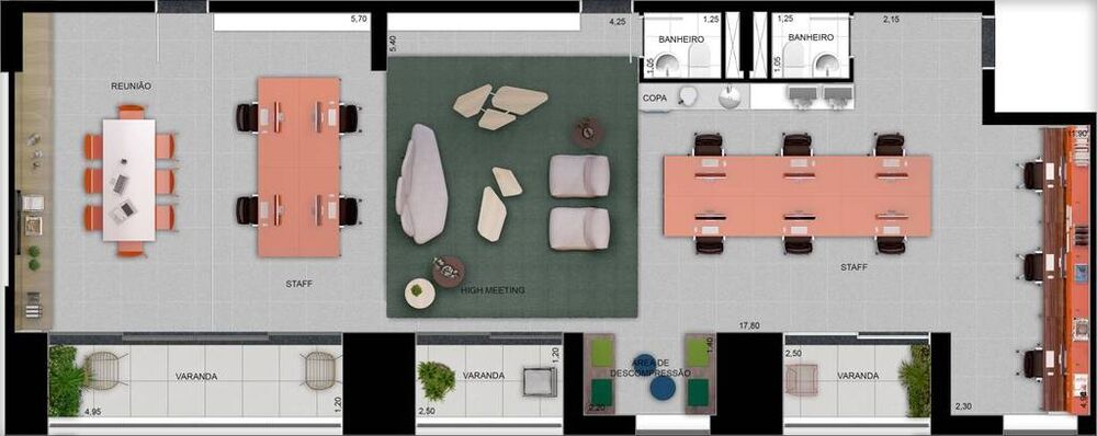 Sala-Conjunto, 34 m² - Foto 11