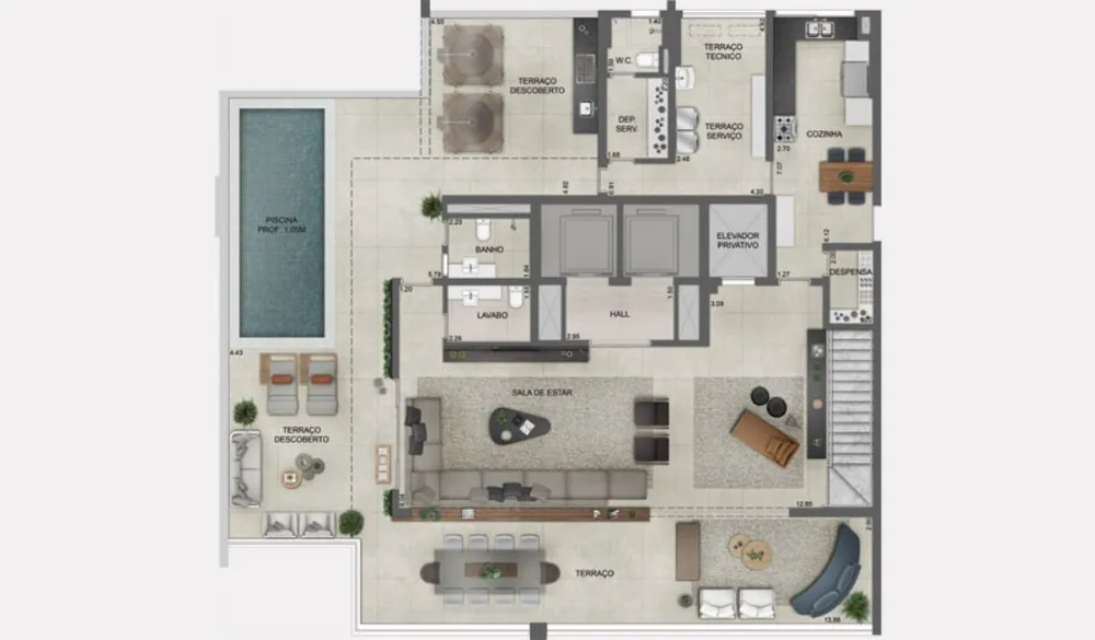 Apartamento, 4 quartos, 280 m² - Foto 11