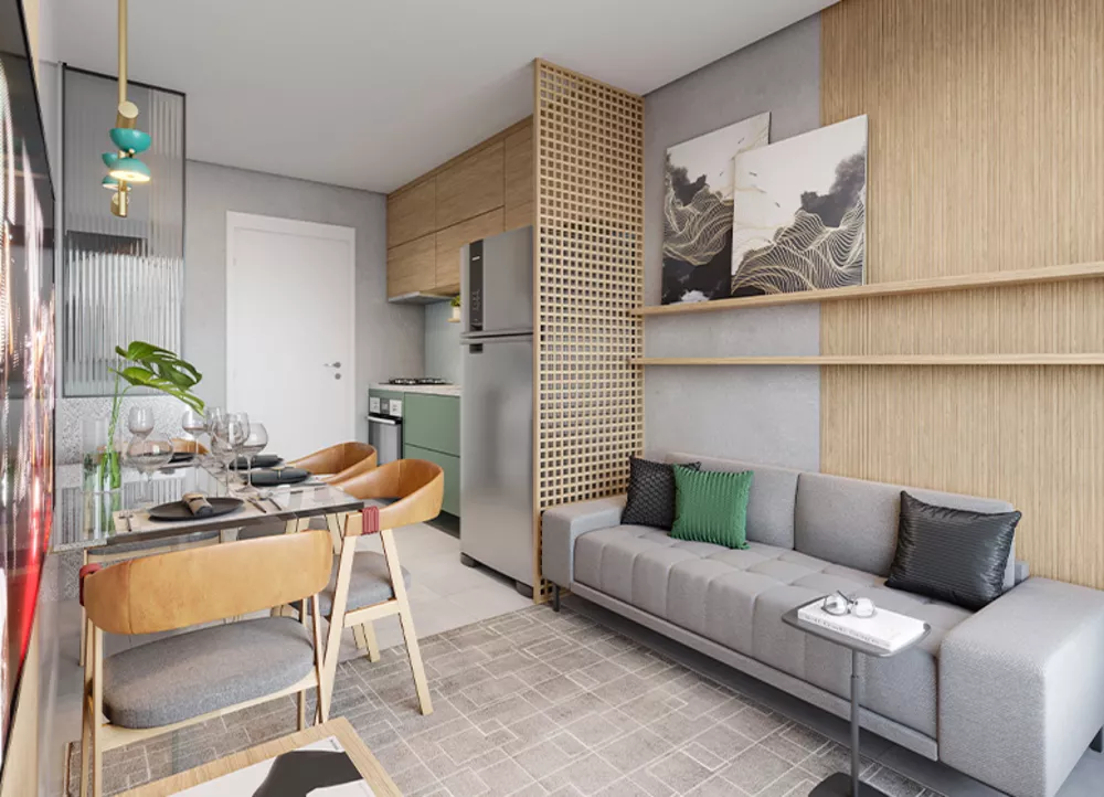 Apartamento, 2 quartos, 34 m² - Foto 2