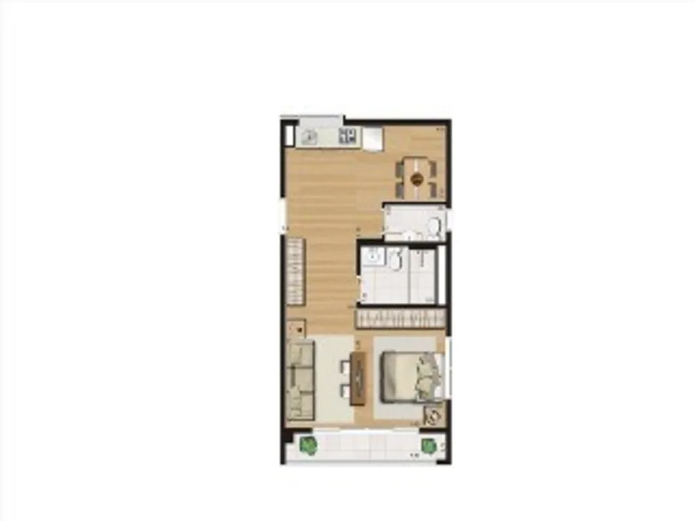 Apartamento, 1 quarto, 53 m² - Foto 10