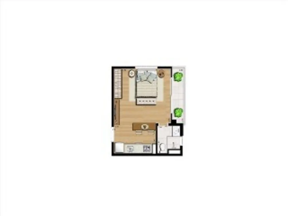Apartamento, 1 quarto, 53 m² - Foto 12