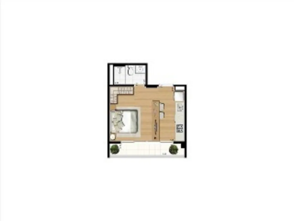 Apartamento, 1 quarto, 53 m² - Foto 4