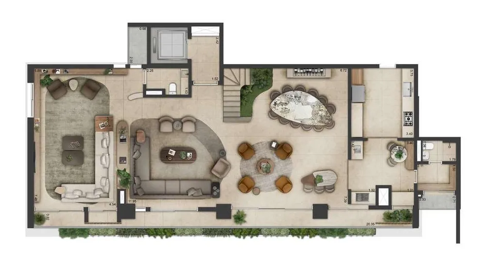 Apartamento, 2 quartos, 205 m² - Foto 12