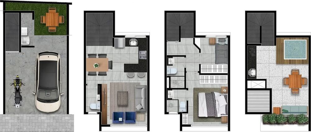 Casa de Condomínio, 3 quartos - Foto 9