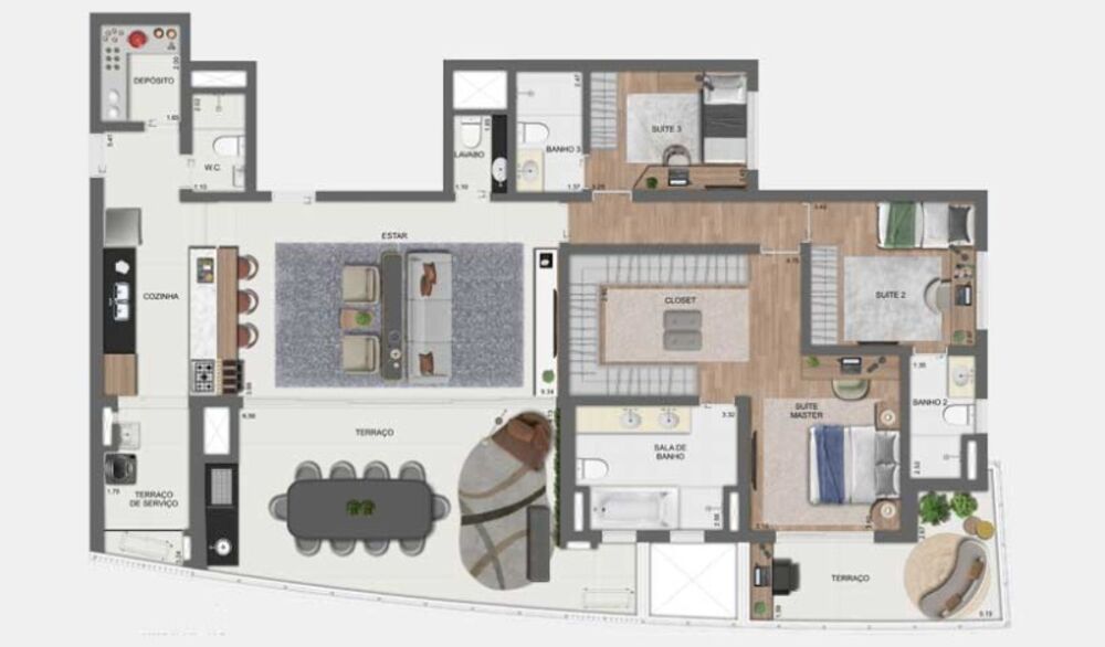 Apartamento, 3 quartos, 107 m² - Foto 8