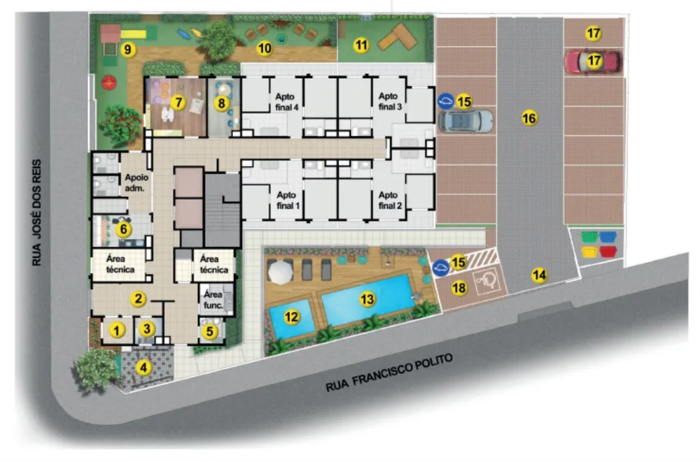 Apartamento, 2 quartos, 35 m² - Foto 8