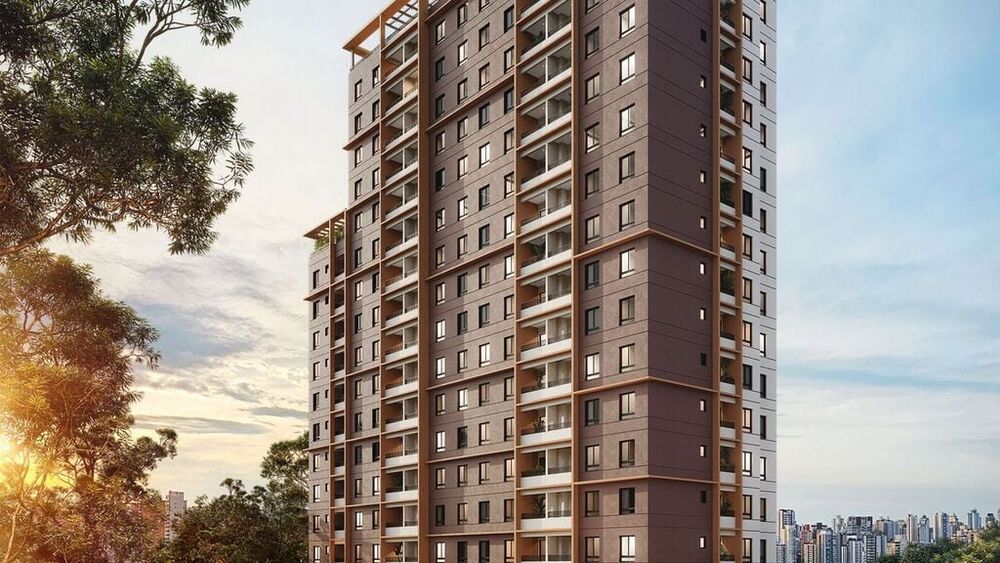 Apartamento à venda com 1 quarto, 33m² - Foto 1