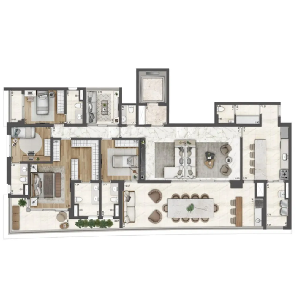Apartamento, 4 quartos, 166 m² - Foto 23