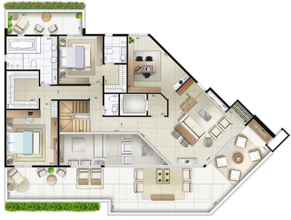 Apartamento, 4 quartos, 260 m² - Foto 8