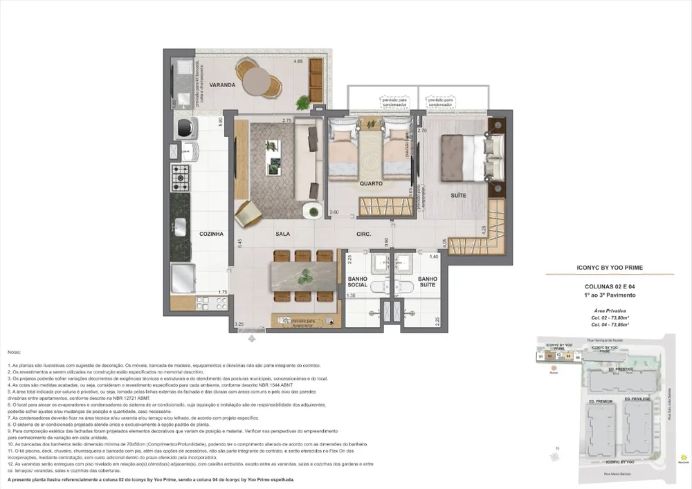 Apartamento, 2 quartos, 75 m² - Foto 20