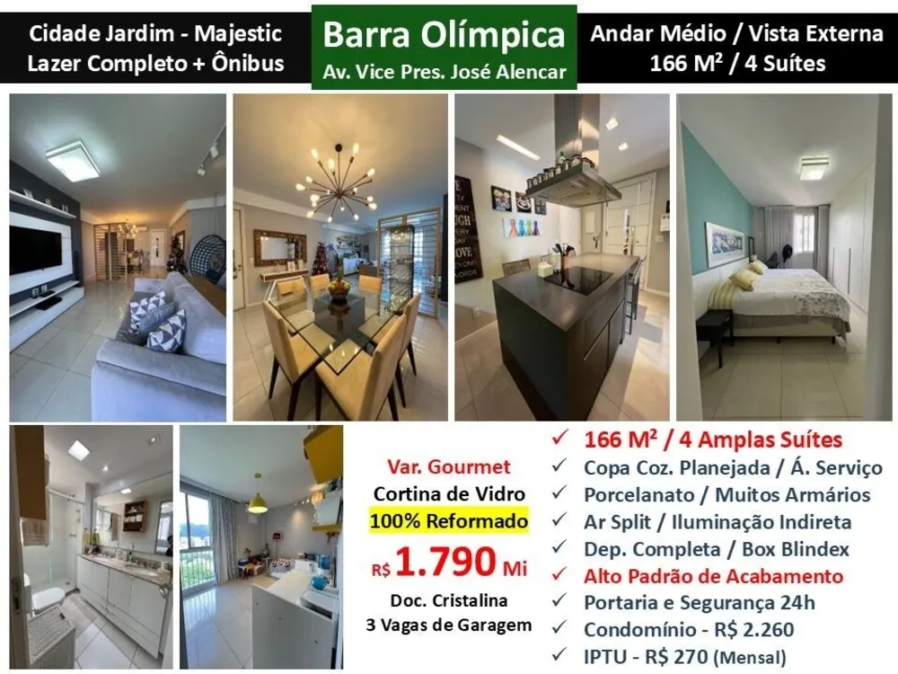 Apartamento, 4 quartos, 166 m² - Foto 3