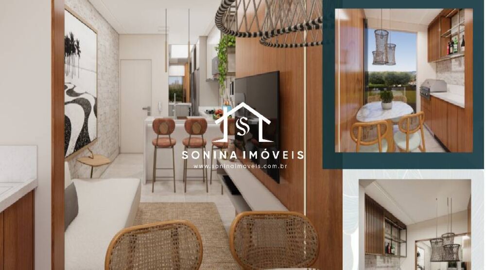 Apartamento à venda com 2 quartos, 54m² - Foto 1