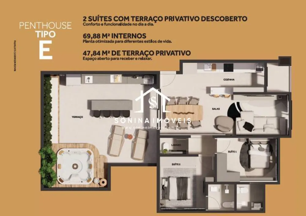 Apartamento, 1 quarto, 47 m² - Foto 10