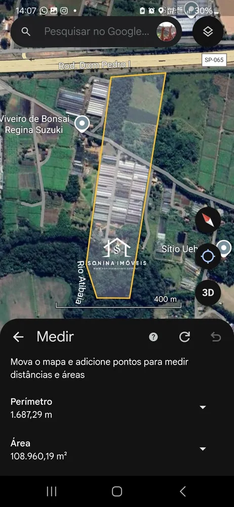 Terreno, 4 hectares - Foto 1