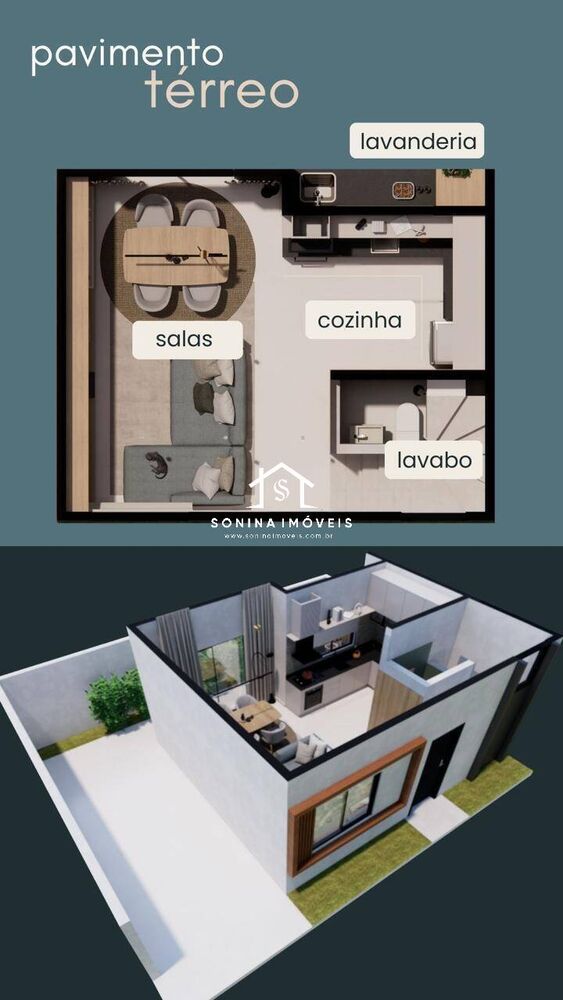 Casa à venda com 2 quartos, 69m² - Foto 5