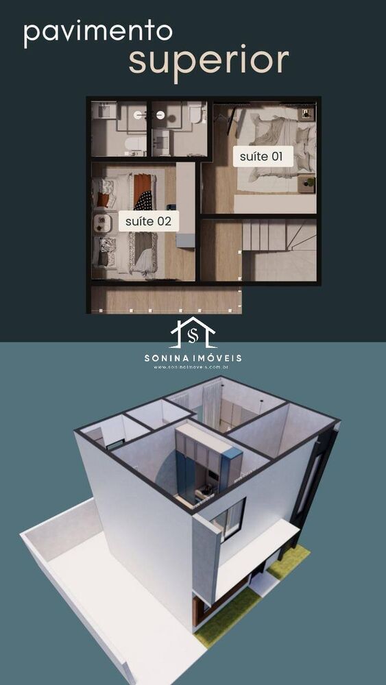 Casa à venda com 2 quartos, 69m² - Foto 8
