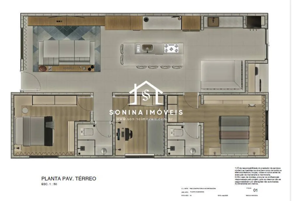 Casa, 3 quartos, 100 m² - Foto 8