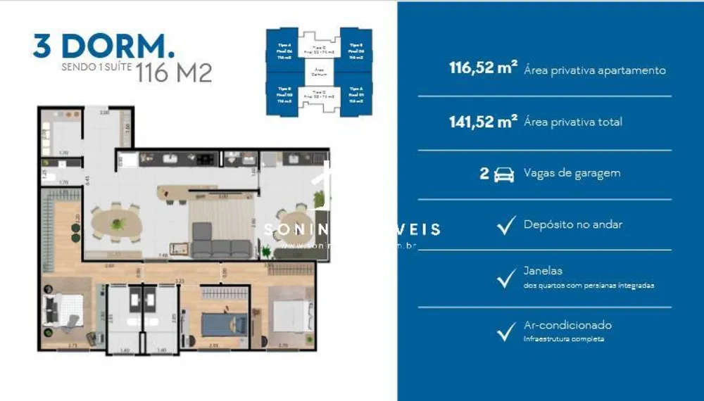 Apartamento, 2 quartos, 74 m² - Foto 5