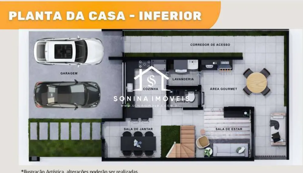 Casa, 3 quartos, 112 m² - Foto 12