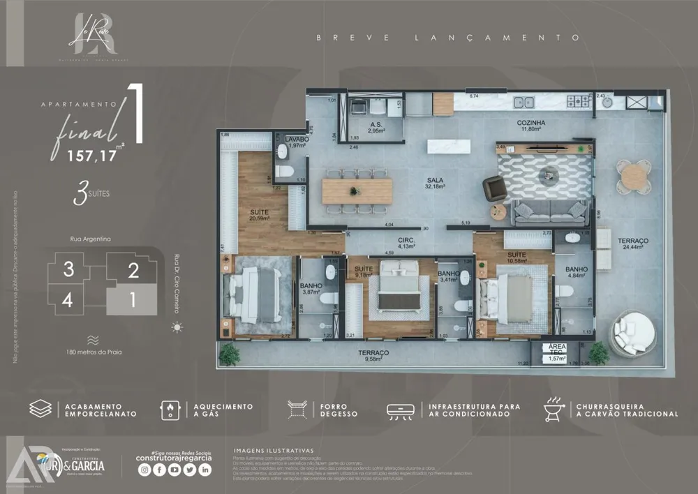 Apartamento, 3 quartos - Foto 7
