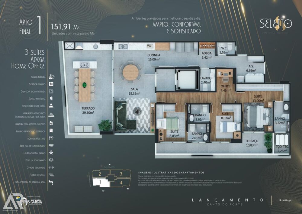 Apartamento, 3 quartos - Foto 23