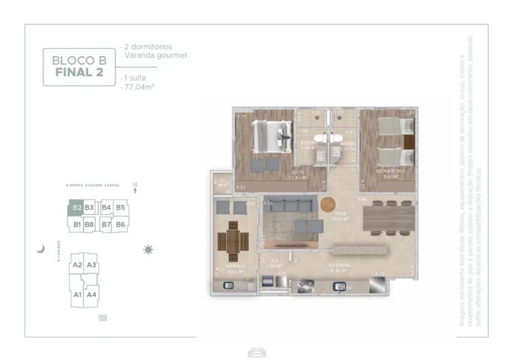 Apartamento, 1 quarto, 54 m² - Foto 6