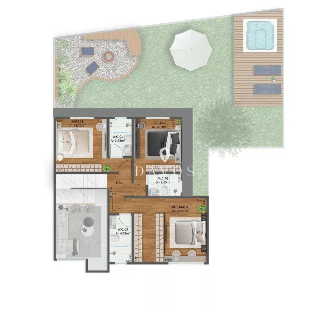 Sobrado, 3 quartos, 174 m² - Foto 12