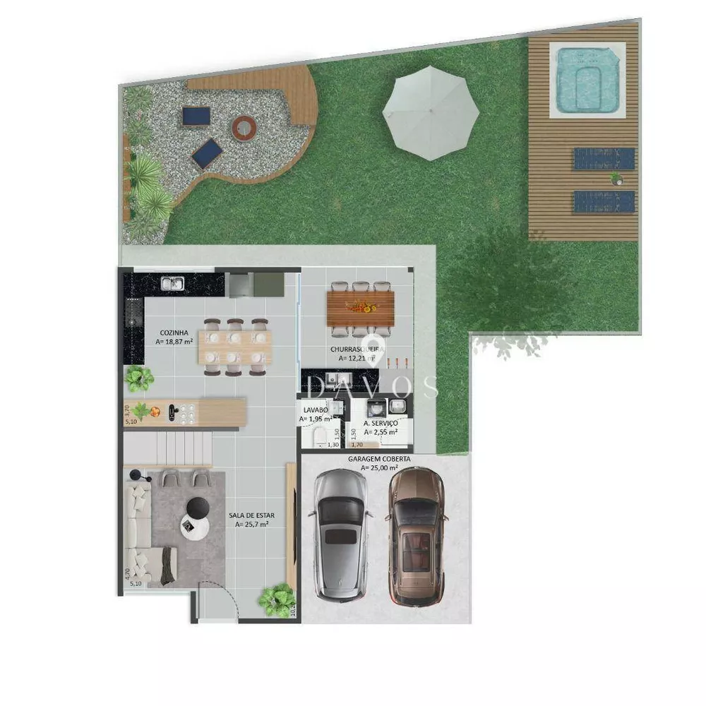 Sobrado, 3 quartos, 174 m² - Foto 10