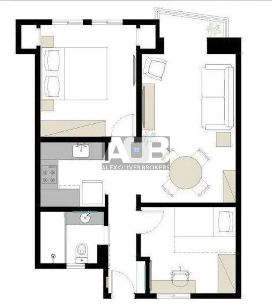 Apartamento, 2 quartos, 54 m² - Foto 24