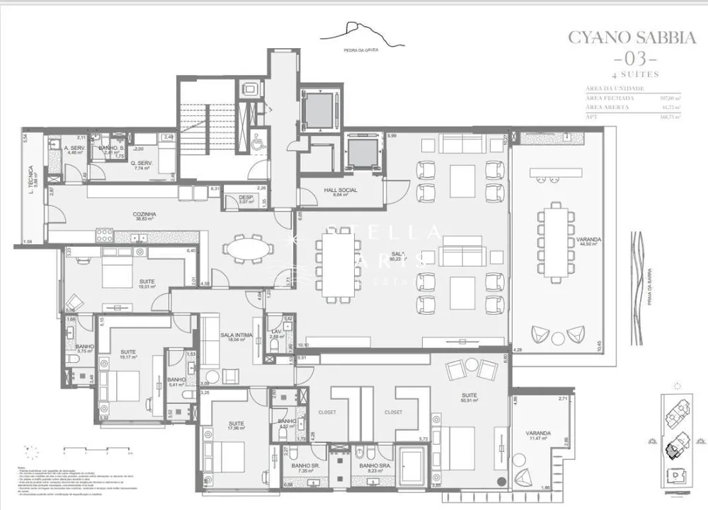 Apartamento, 4 quartos, 368 m² - Foto 29