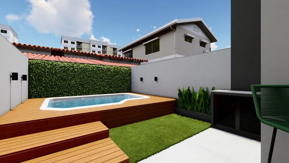 Sobrado, 3 quartos, 112 m² - Foto 1