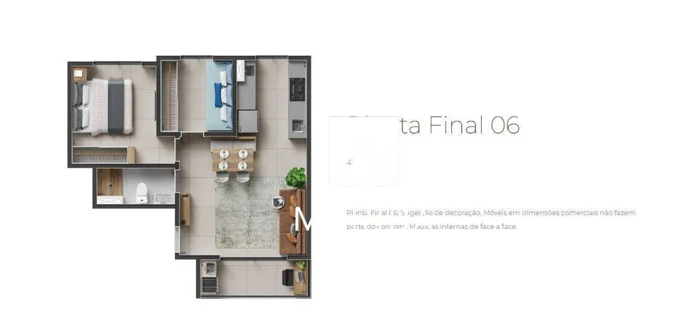 Apartamento, 2 quartos, 43 m² - Foto 4