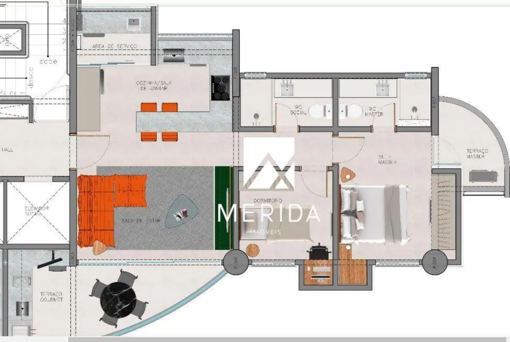 Apartamento, 2 quartos, 85 m² - Foto 7