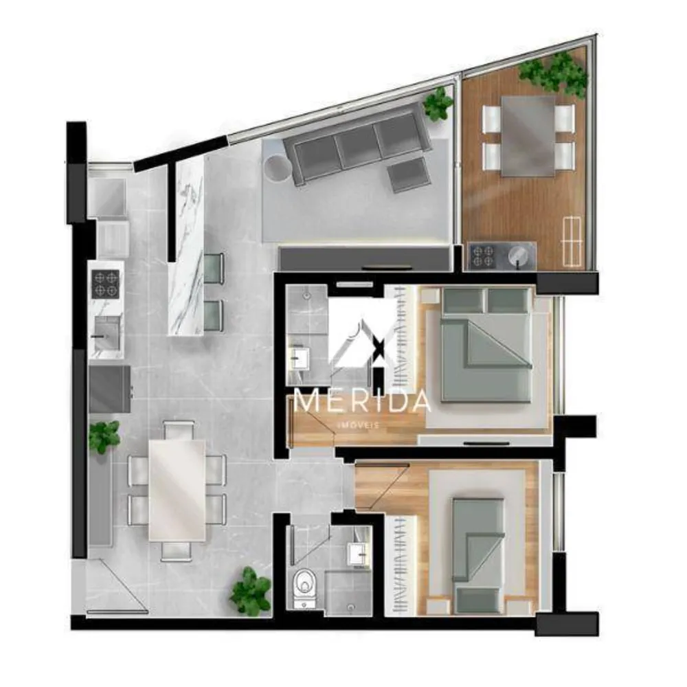 Apartamento, 2 quartos, 83 m² - Foto 11