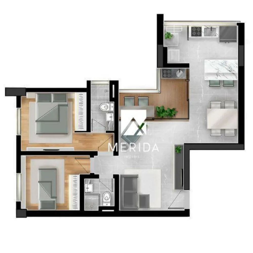 Apartamento, 2 quartos, 83 m² - Foto 10
