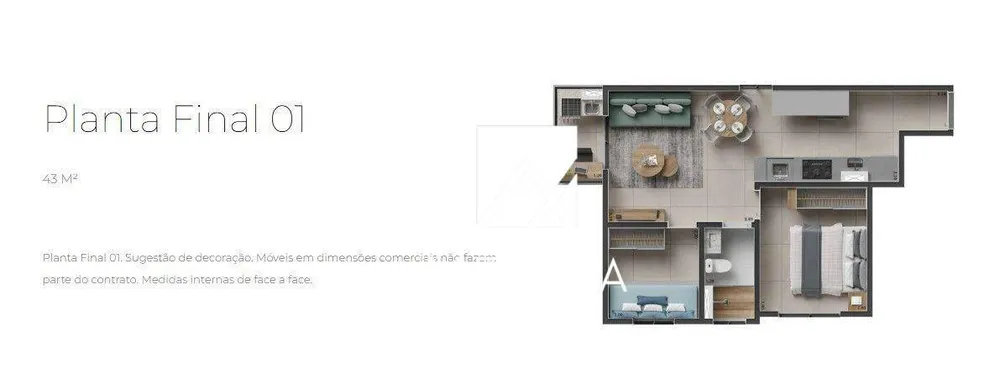 Apartamento, 2 quartos, 43 m² - Foto 12