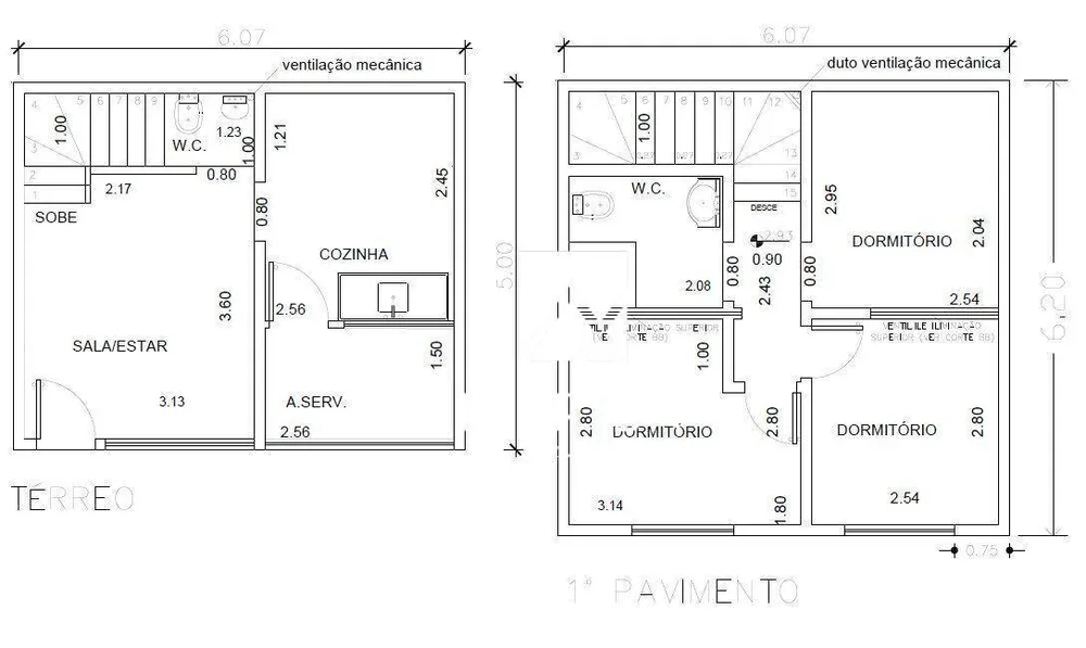 Sobrado, 3 quartos, 67 m² - Foto 11