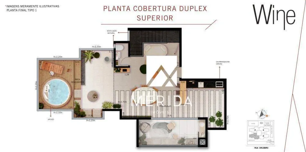 Cobertura, 3 quartos, 176 m² - Foto 4