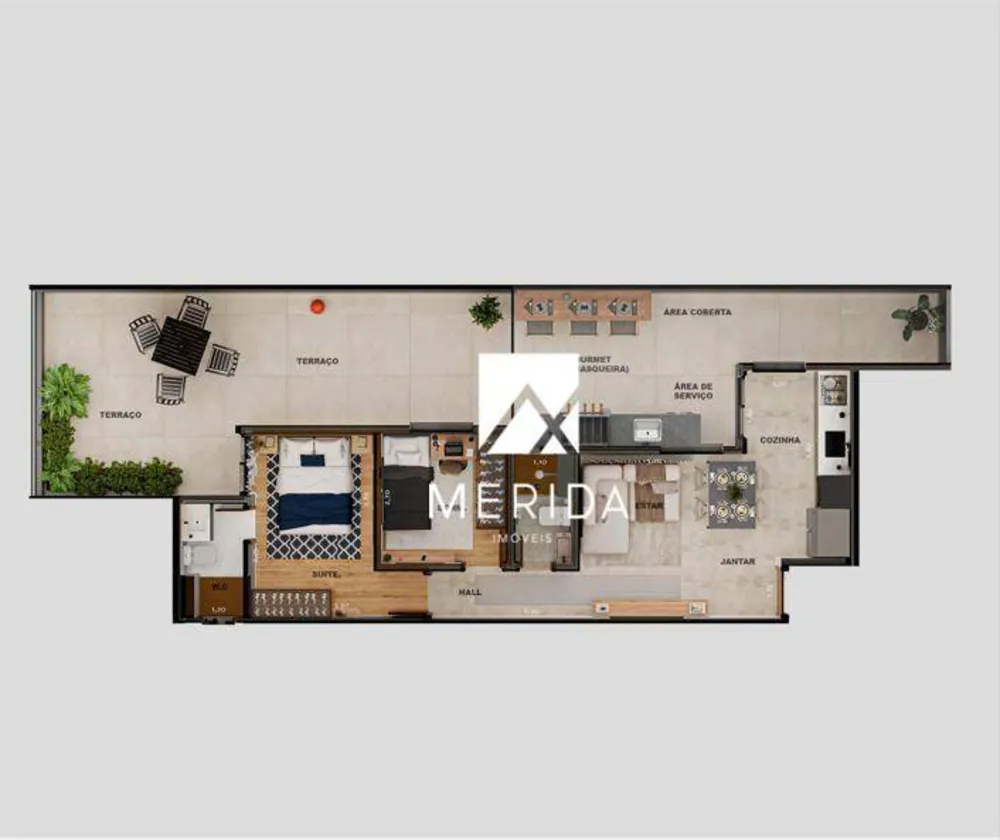 Apartamento, 2 quartos, 116 m² - Foto 6