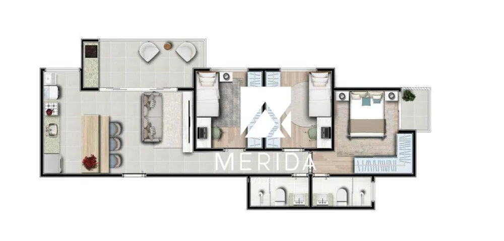 Apartamento, 2 quartos, 67 m² - Foto 10