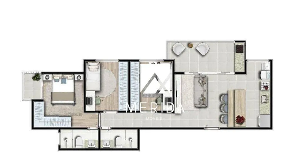 Apartamento, 2 quartos, 67 m² - Foto 11