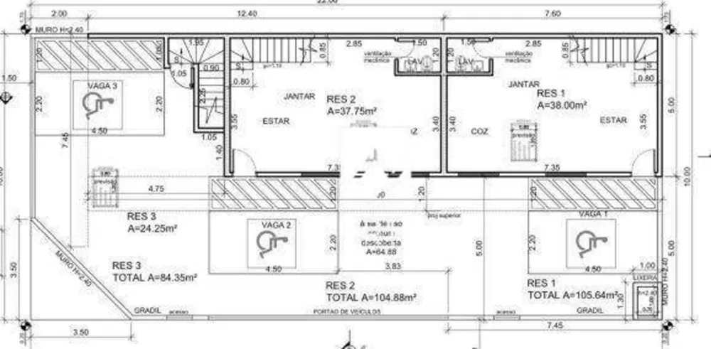 Sobrado, 3 quartos, 105 m² - Foto 3