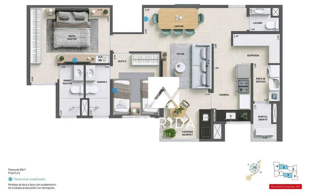 Apartamento, 3 quartos, 121 m² - Foto 12