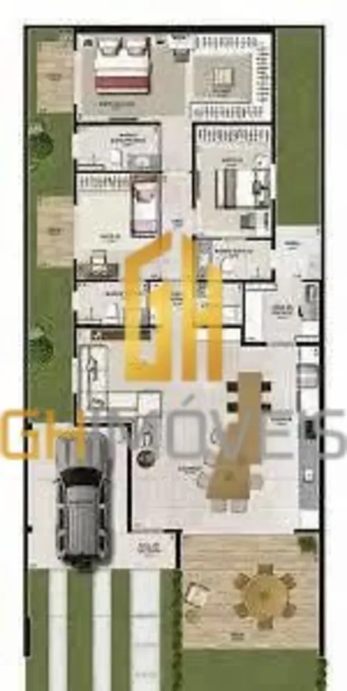 Casa, 3 quartos, 172 m² - Foto 3