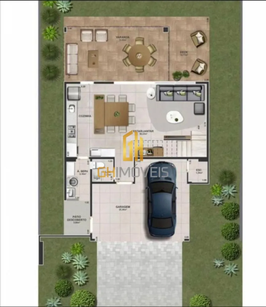 Sobrado, 4 quartos, 181 m² - Foto 3