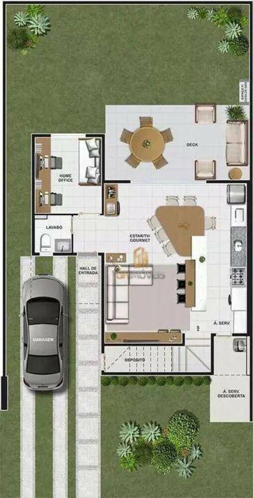 Sobrado, 4 quartos, 150 m² - Foto 1