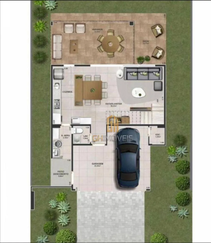Sobrado, 4 quartos, 181 m² - Foto 3