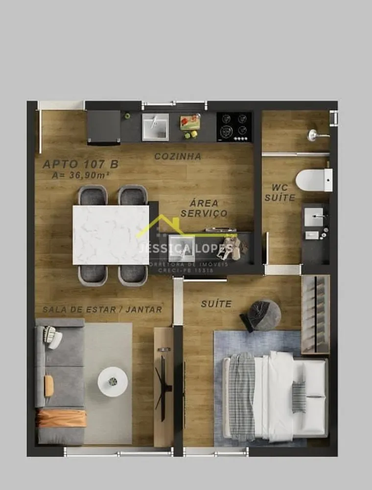Apartamento, 3 quartos, 72 m² - Foto 16