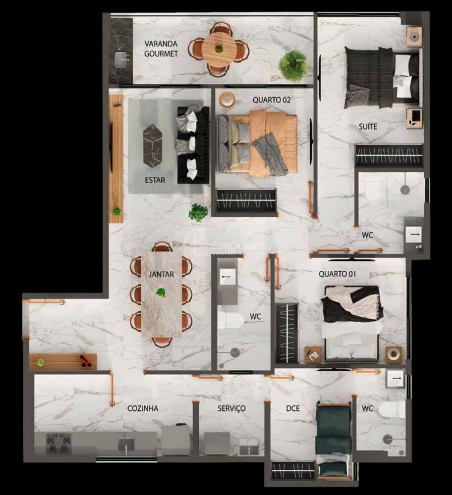 Apartamento, 3 quartos, 95 m² - Foto 11